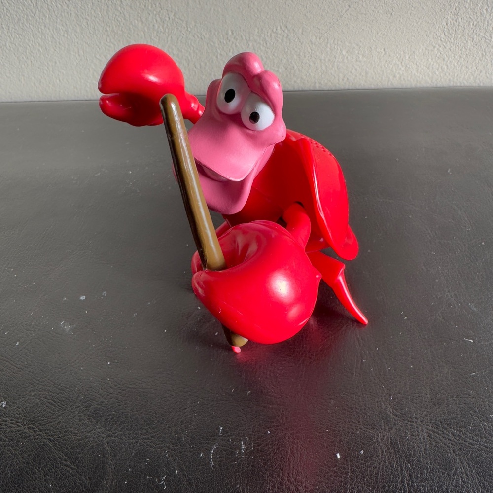The Little Mermaid Rare Singing Sebastian With wand